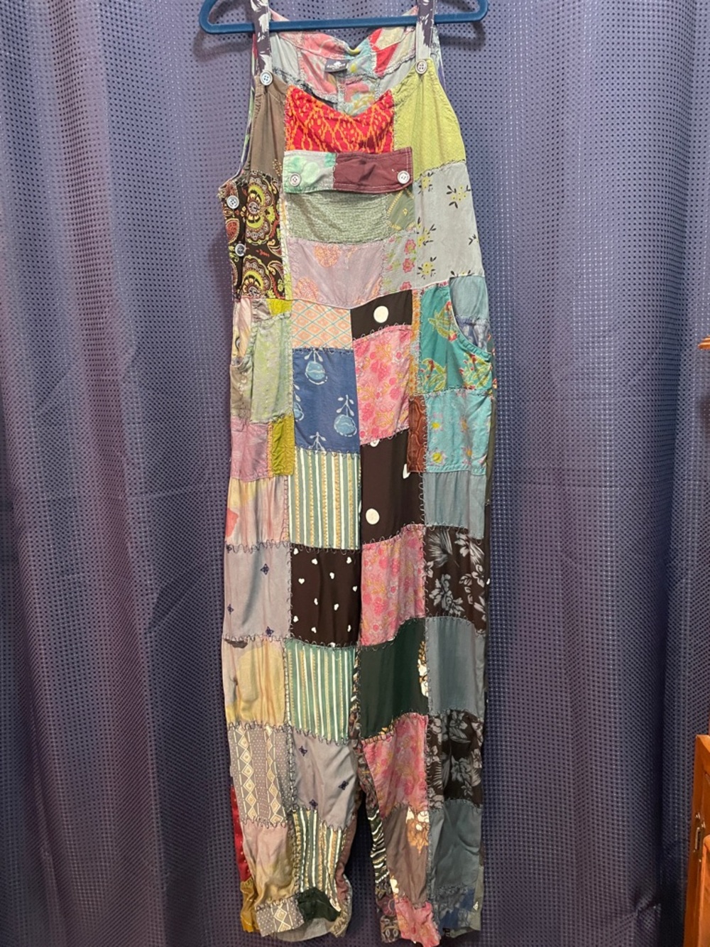 Advance Apparels Multicolor Patchwork Jumpsuit
